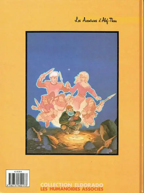 Verso de l'album Les aventures d'Alef-Thau Tome 1 L'enfant tronc