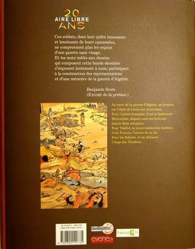 Verso de l'album Azrayen' Édition intégrale
