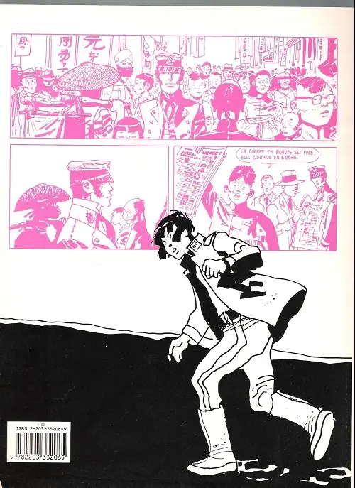 Verso de l'album Corto Maltese Tome 4 Corto Maltese en Sibérie