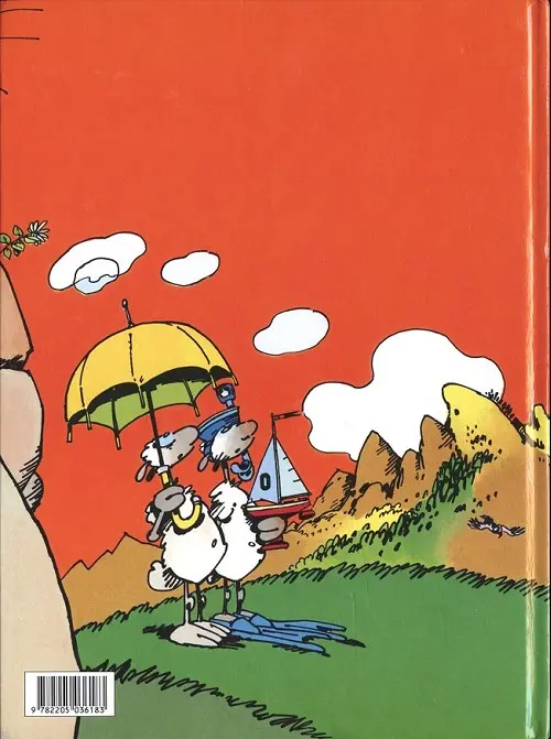 Verso de l'album Le Génie des Alpages Tome 9 Après nous... le déluge ?