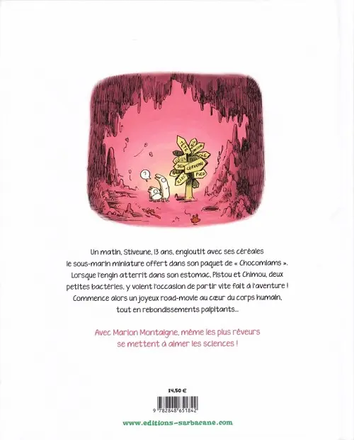 Verso de l'album Panique organique