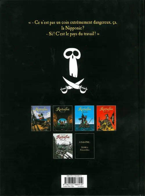 Verso de l'album Ratafia Tome 5 Le nénuphar instantané