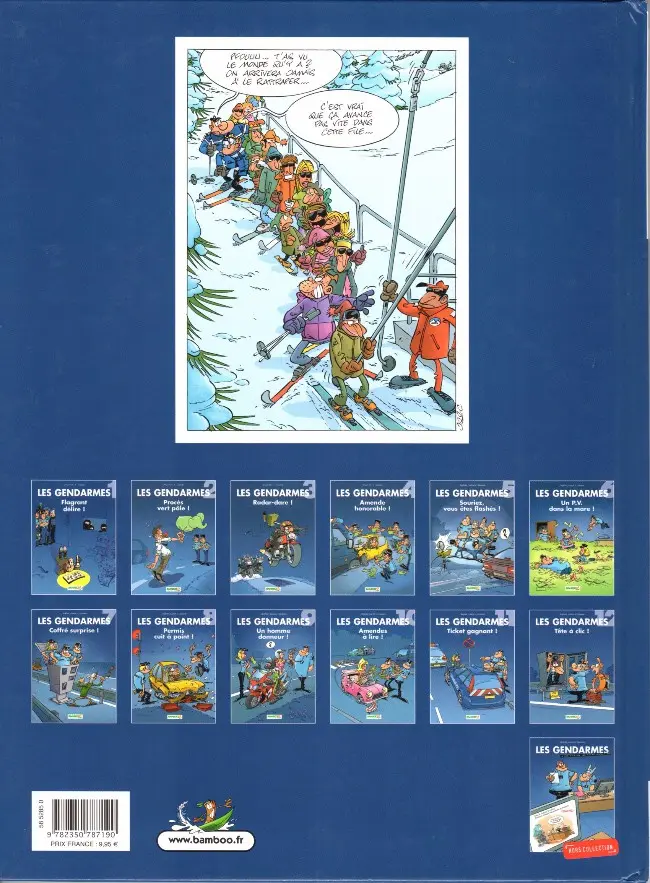 Verso de l'album Les Gendarmes Tome 12 Tête à clic !