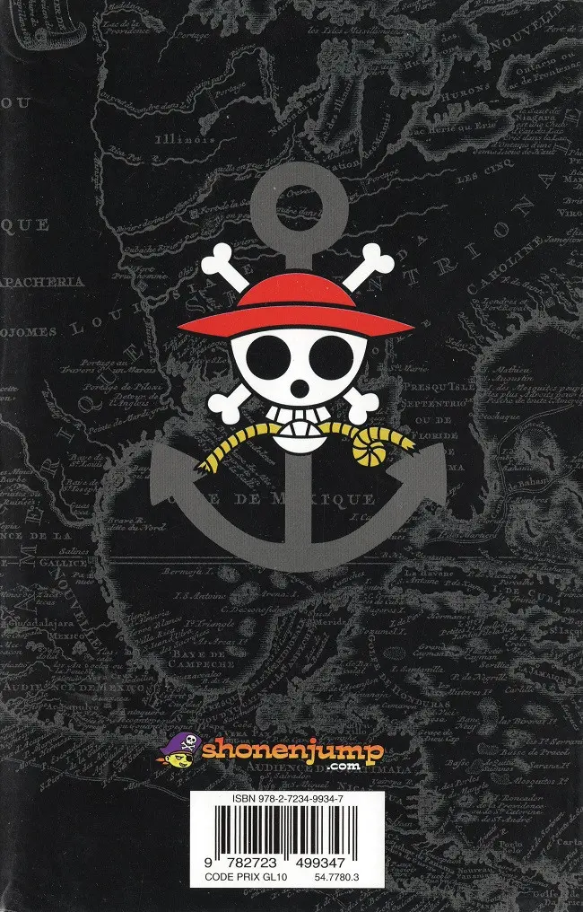 Verso de l'album One Piece Tome 71 Le Colisée de tous les dangers