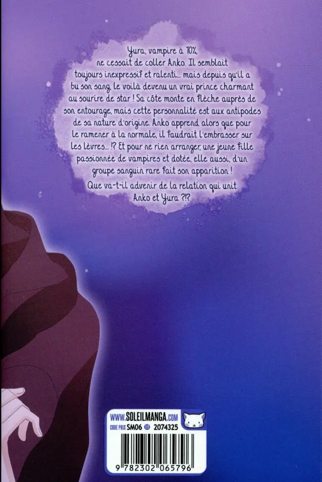 Verso de l'album Bloody secret Tome 2