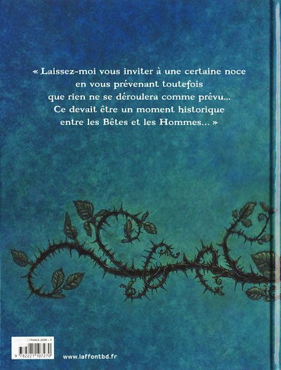 Verso de l'album Le Bois des Vierges Tome 1