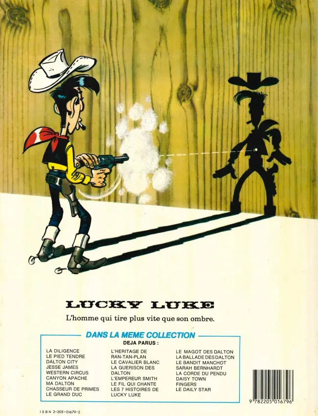 Verso de l'album Lucky Luke Tome 47 Le magot des Dalton
