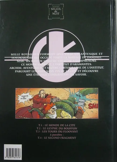 Verso de l'album Les Maîtres cartographes Tome 3 Les tours du floovant