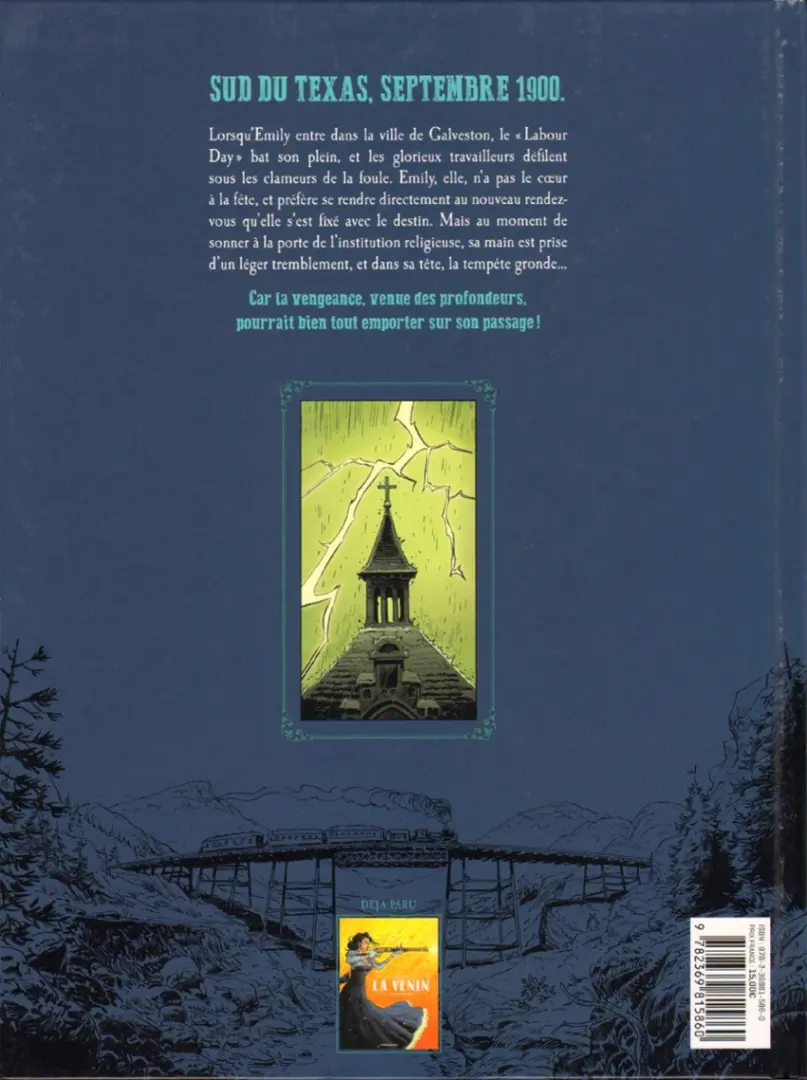 Verso de l'album La Venin Tome 2 Lame de fond