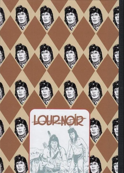 Verso de l'album Loup Noir Tome 13