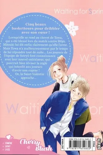 Verso de l'album Waiting for Spring 12