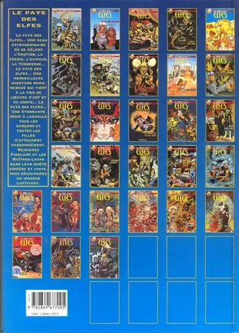 Verso de l'album ElfQuest - La Fantastique quête des elfes Tome 25 À la croisée des chemins