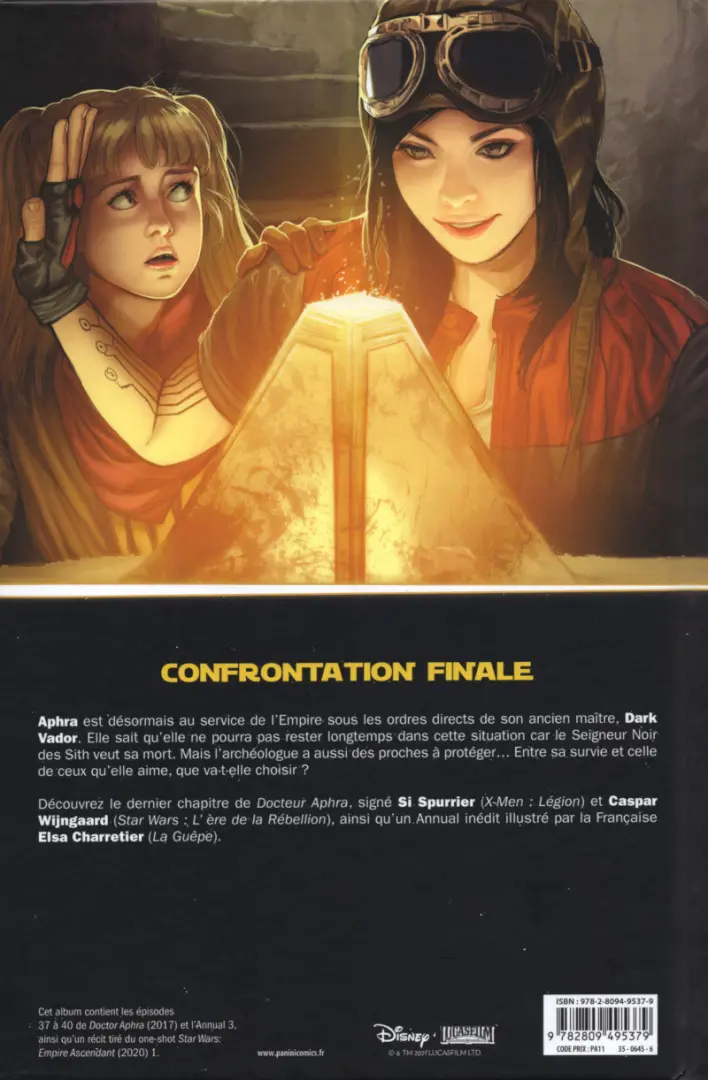 Verso de l'album Star Wars - Docteur Aphra Tome 7 La Fin d'une vaurienne