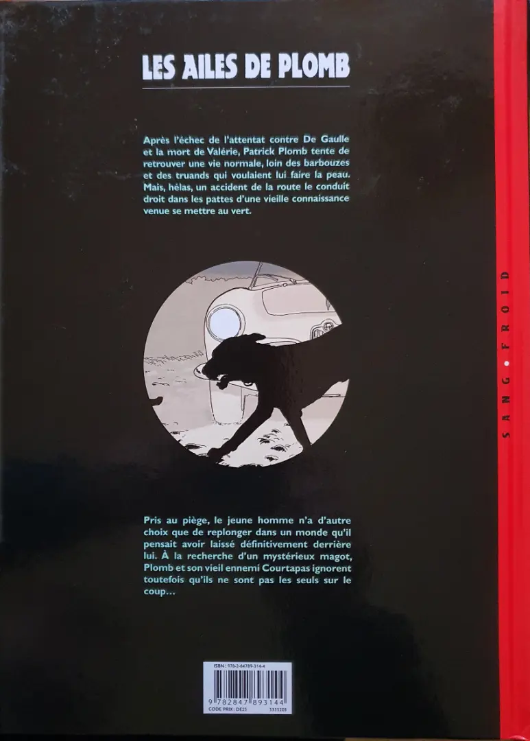 Verso de l'album Les Ailes de Plomb Tome 4 Résurrection