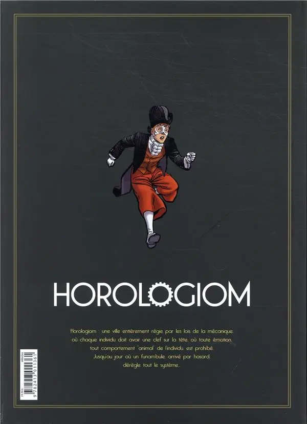 Verso de l'album Horologiom L'Intégrale Tomes 1 à 5