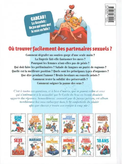 Verso de l'album Le Guide Tome 20 Le guide du Sexe