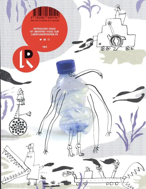 Verso de l'album La Revue dessinée #37