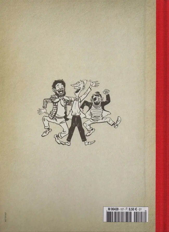 Verso de l'album Les Pieds Nickelés - La collection Tome 108 Les Pieds Nickelés en Afrique