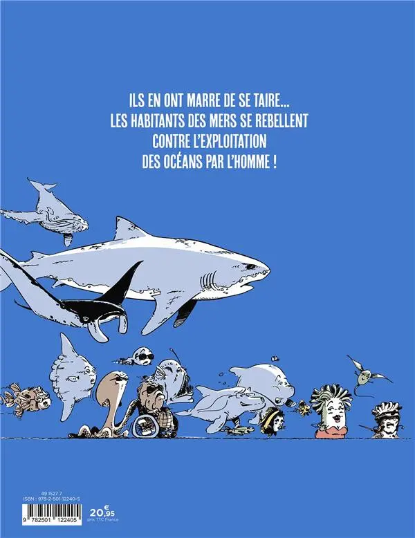 Verso de l'album Le monde du silence gueule !