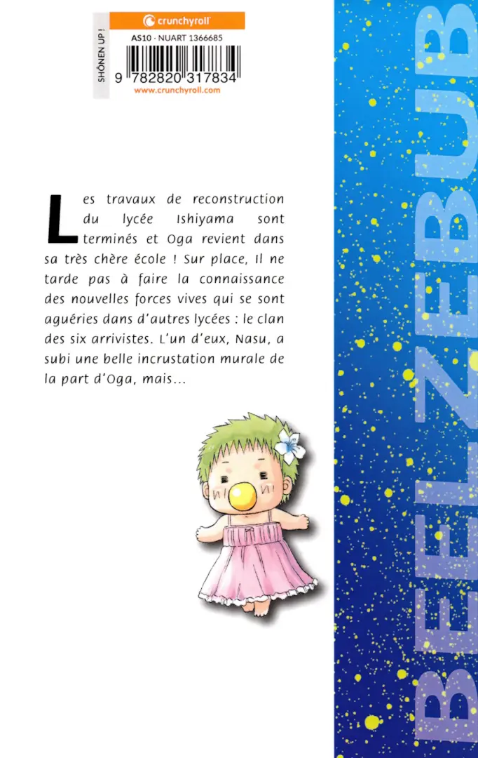 Verso de l'album Beelzebub 22 Les Six Arrivistes