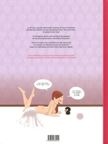 Verso de l'album Confessions d'un canard sex-toy L'Intégrale