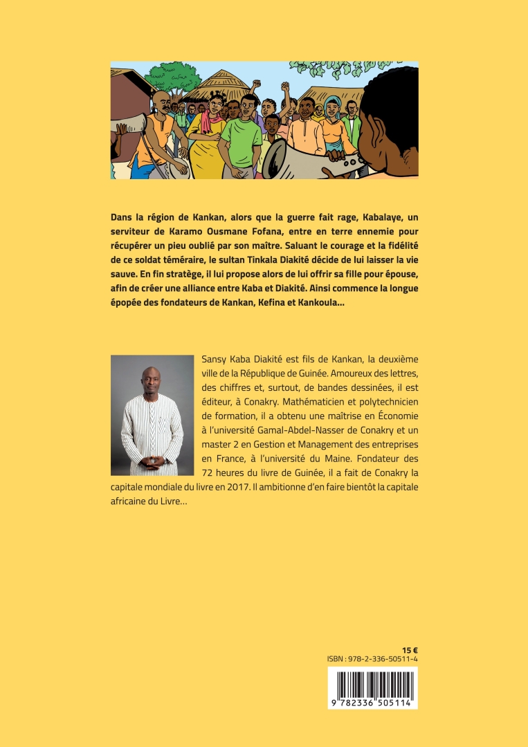 Verso de l'album N'fa le fils de Kankoula