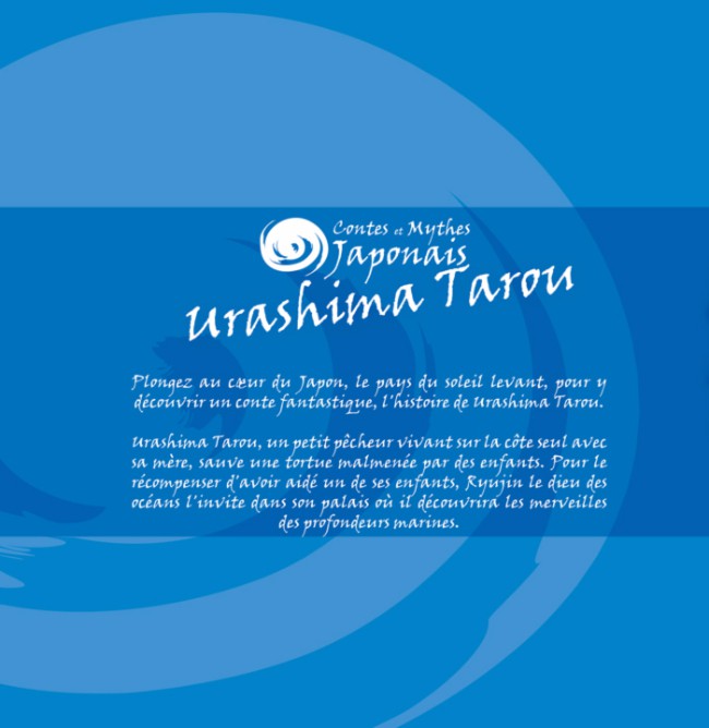 Verso de l'album Contes et Mythes Japonais Tome 2 Urashima Tarou