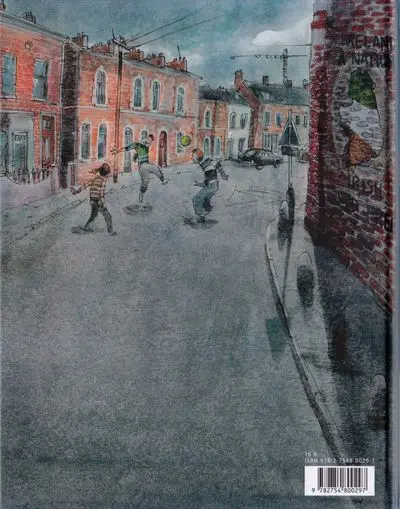 Verso de l'album Coupures irlandaises