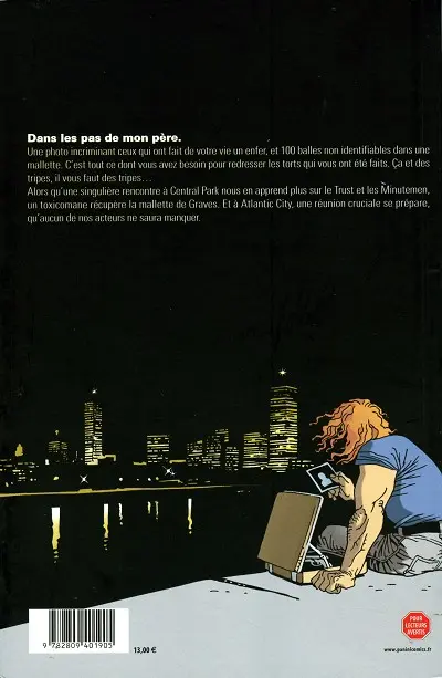 Verso de l'album 100 Bullets Tome 5 Le Blues du Prince Rouge