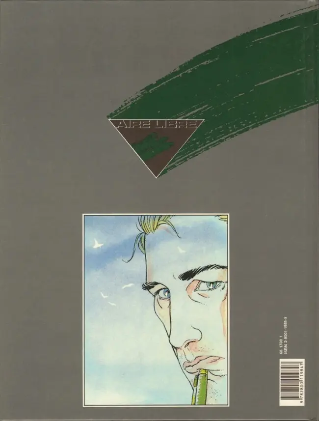 Verso de l'album La Fille aux ibis