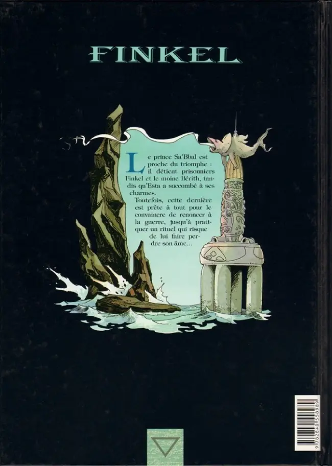 Verso de l'album Finkel Tome 7 Corruption