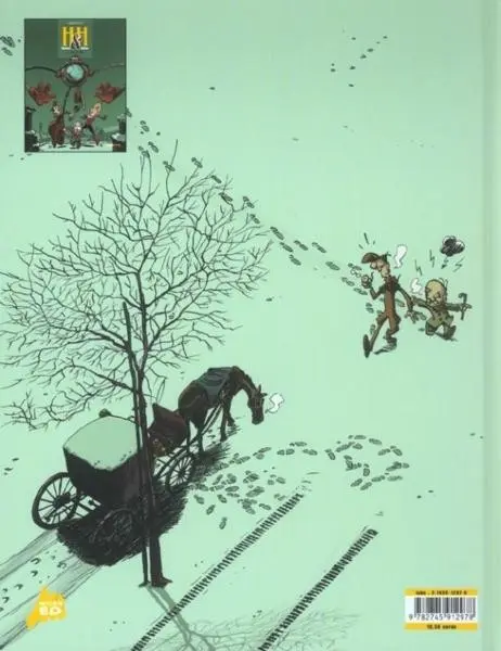 Verso de l'album Harrison & Holmes Tome 1 L'œil de fer