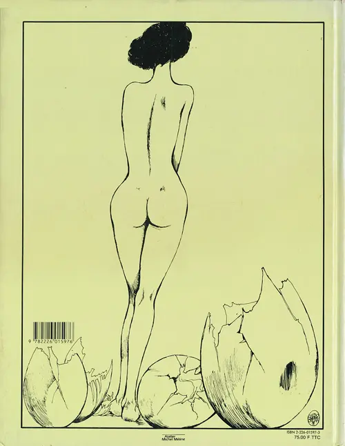 Verso de l'album Histoire d'une histoire