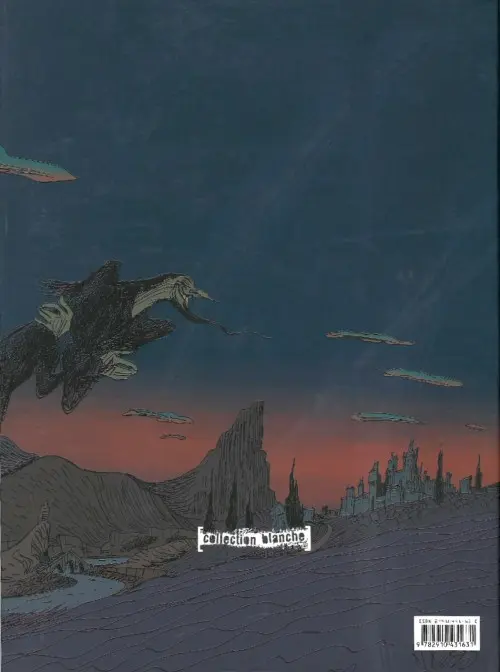 Verso de l'album L'Histoire du soldat