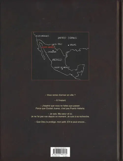 Verso de l'album Juarez