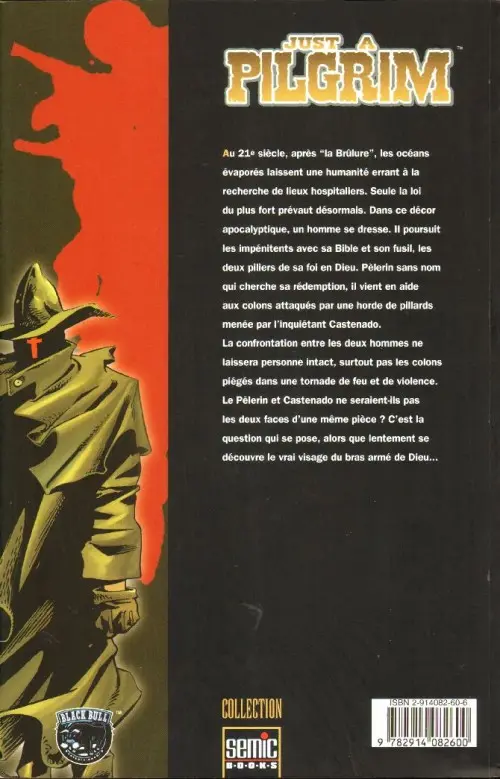 Verso de l'album Just a pilgrim Tome 1 Régner en enfer