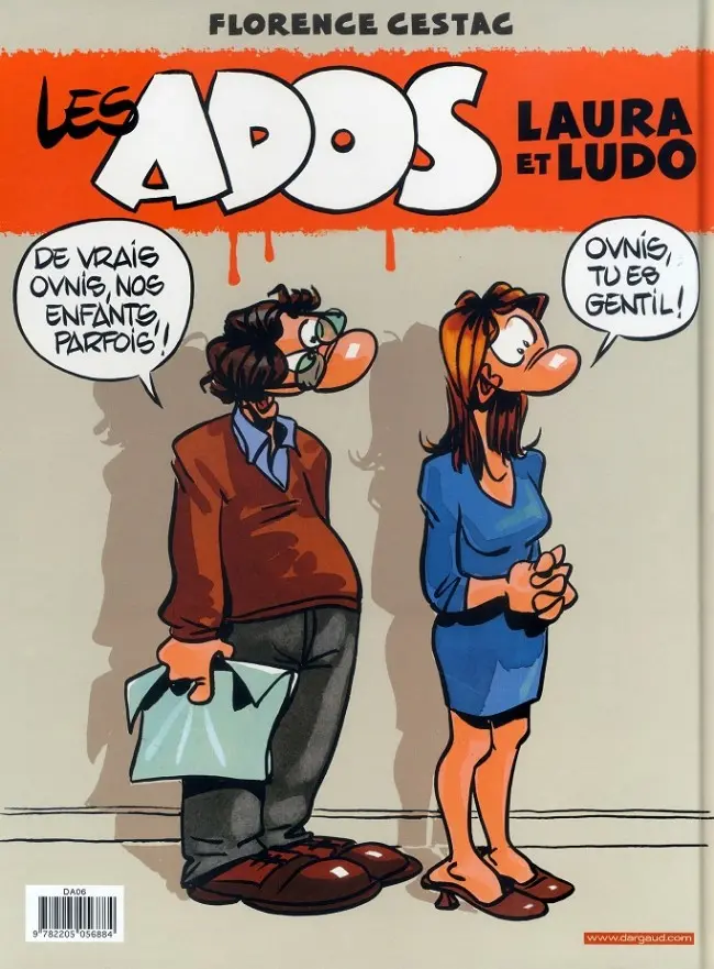Verso de l'album Les Ados Tome 1 Laura et Ludo