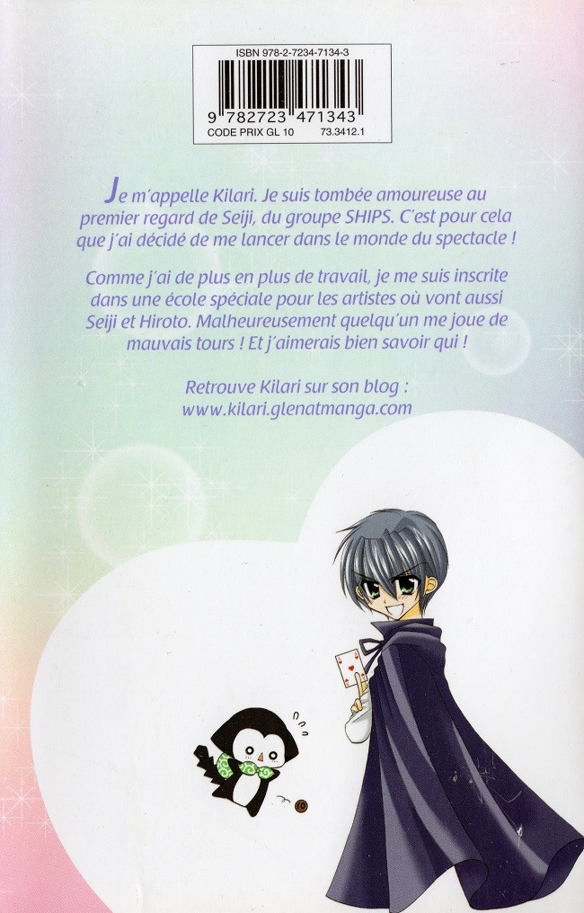 Verso de l'album Kilari Tome 2