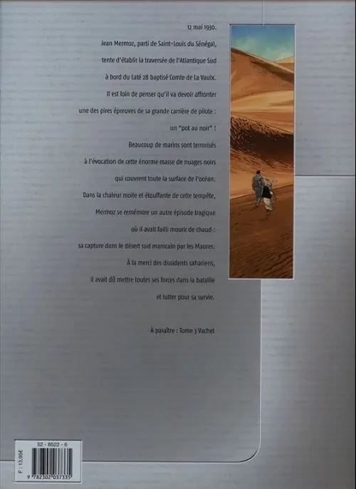 Verso de l'album L'Aéropostale - Des pilotes de légende Tome 2 Mermoz