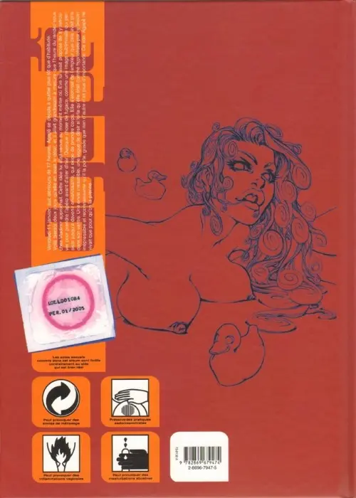 Verso de l'album Agapê busty funk'd up presso ebony