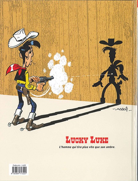 Verso de l'album Les aventures de Lucky Luke Tome 5 Cavalier seul