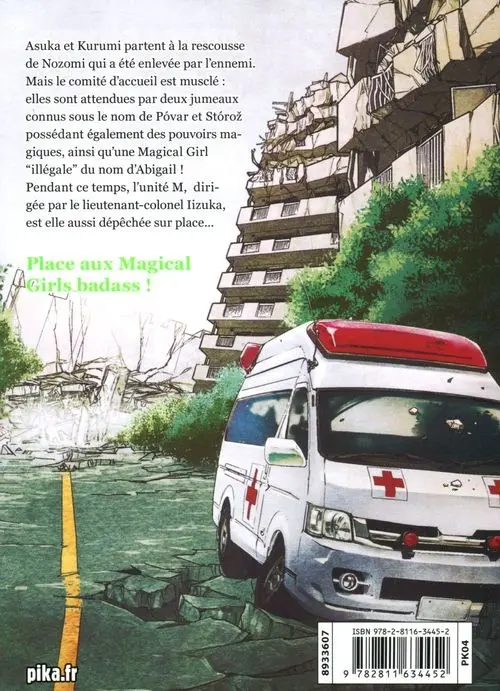 Verso de l'album Magical Task Force Asuka 02