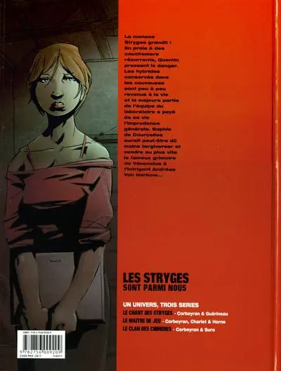 Verso de l'album Le Maître de jeu Tome 5 Ennemi