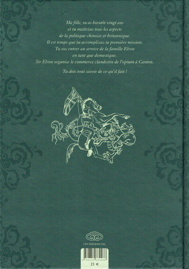 Verso de l'album Opium