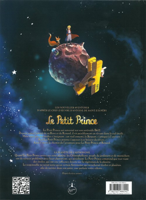 Verso de l'album Le Petit Prince - Les Nouvelles Aventures Tome 5 La Planète de l'Astronome