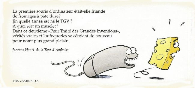 Verso de l'album Petit traité des grandes inventions Tome 2