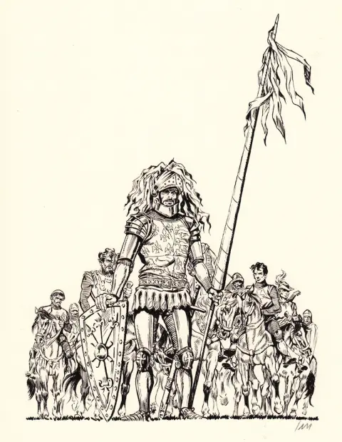 Autre de l'album Thierry le chevalier Tome 2 Pour Dieu et pour le Roi