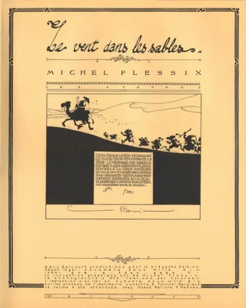 Autre de l'album Le Vent dans les Sables Les crayons II