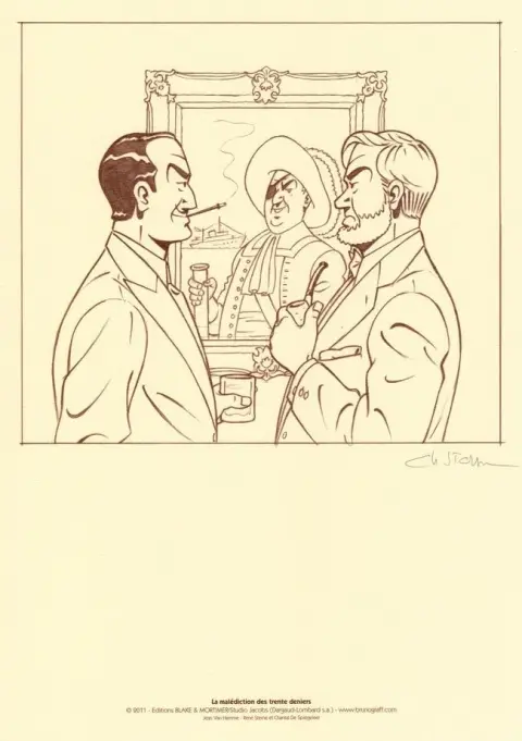 Autre de l'album Blake et Mortimer La Malédiction des trente deniers