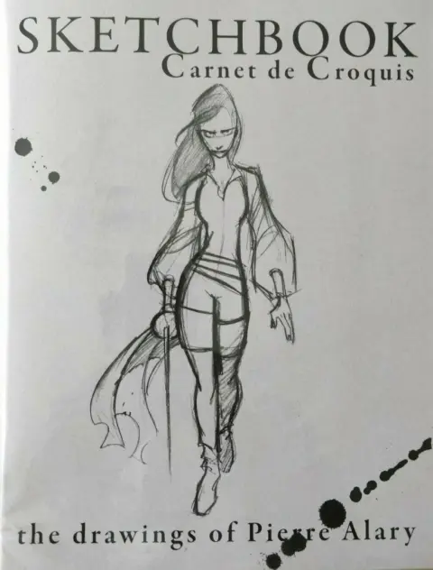 Sketchbook - Carnet de Croquis : the drawings of Pierre Alary